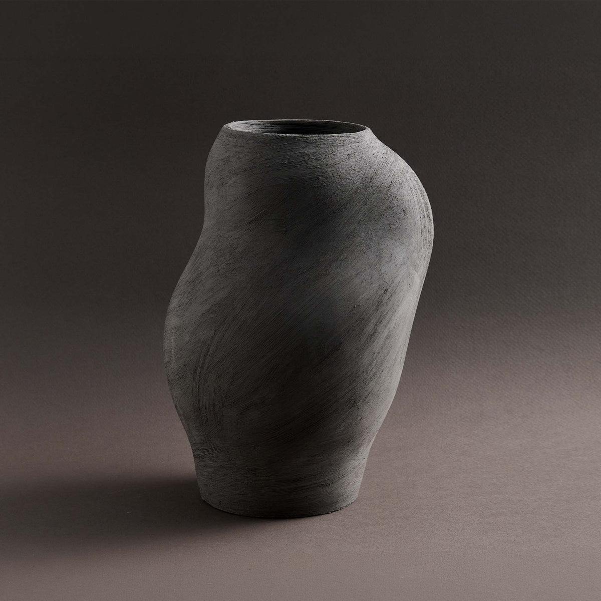 Handmade Sculptural Stoneware Vase