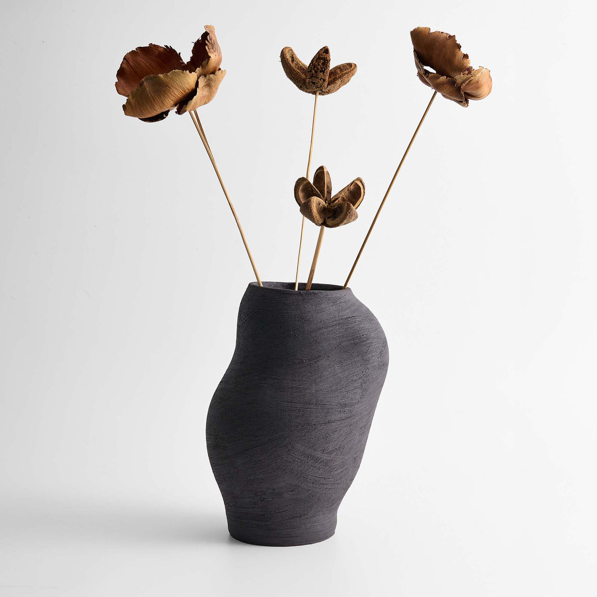 Handmade Sculptural Stoneware Vase