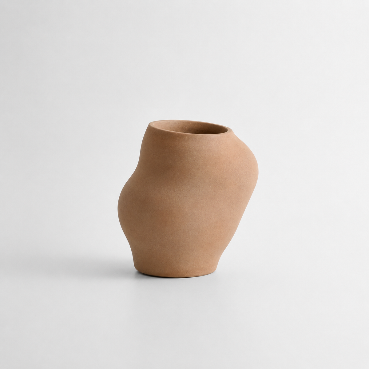 Limited Edition Sculptural Stoneware Vase