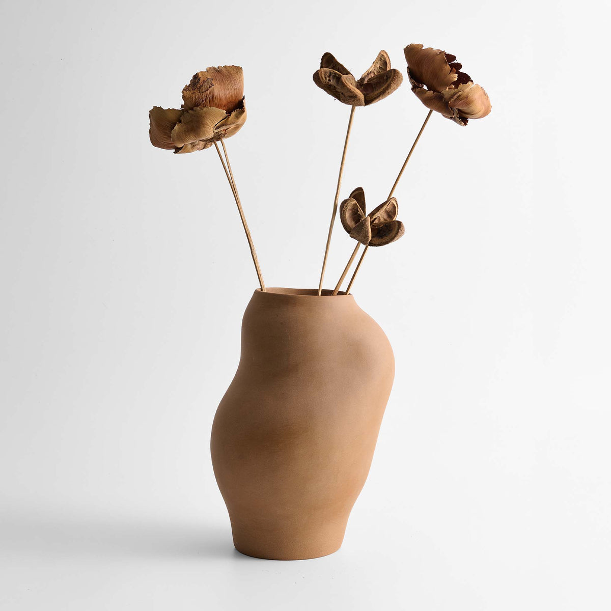 Handmade Sculptural Stoneware Vase
