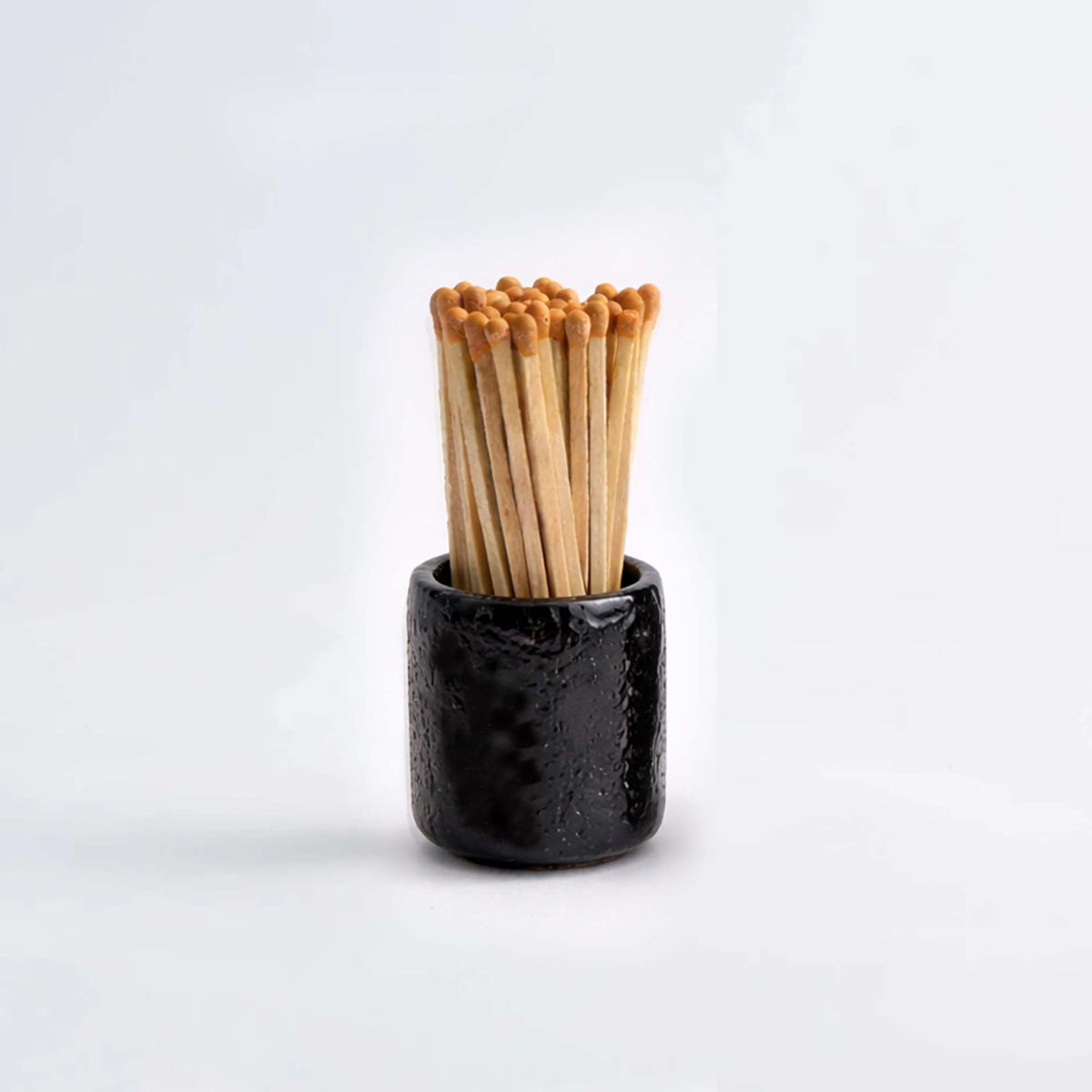 Handmade Ceramic Matchstick Holder & Incense Storage
