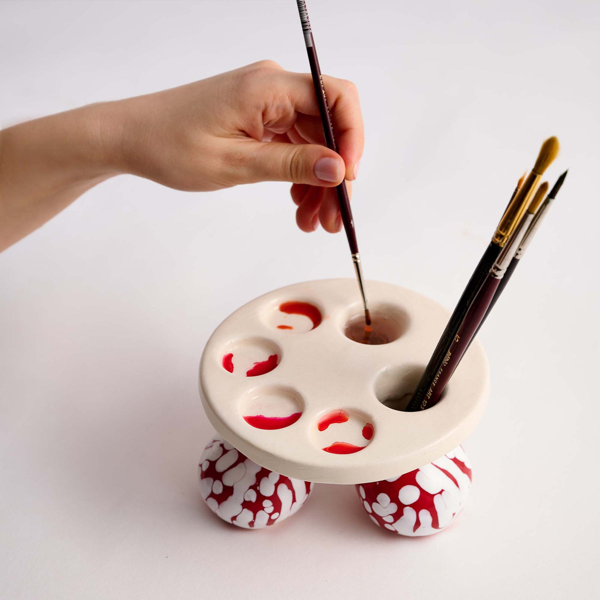 Mush Ceramic Watercolor Palette