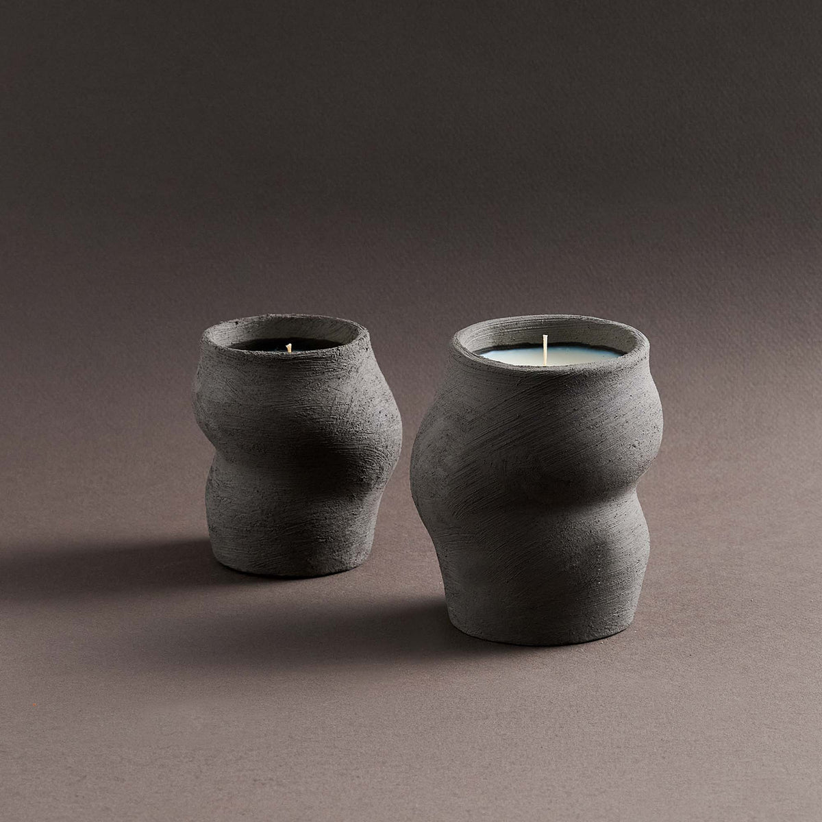 Ceramic Soy Wax Candle & Palo Santo Incense Burner Gift Set