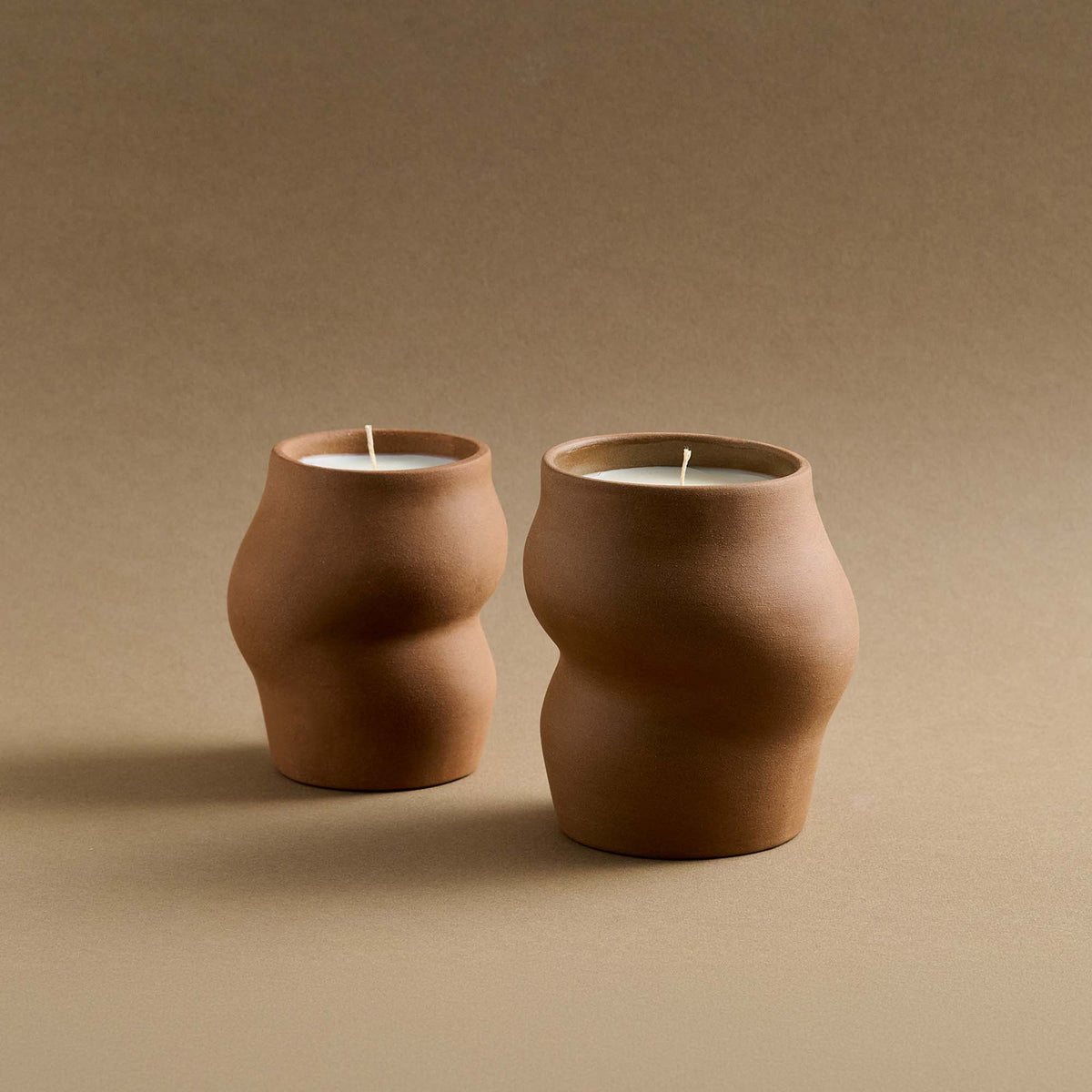Luxury Ceramic Soy Wax Candle Set of 2