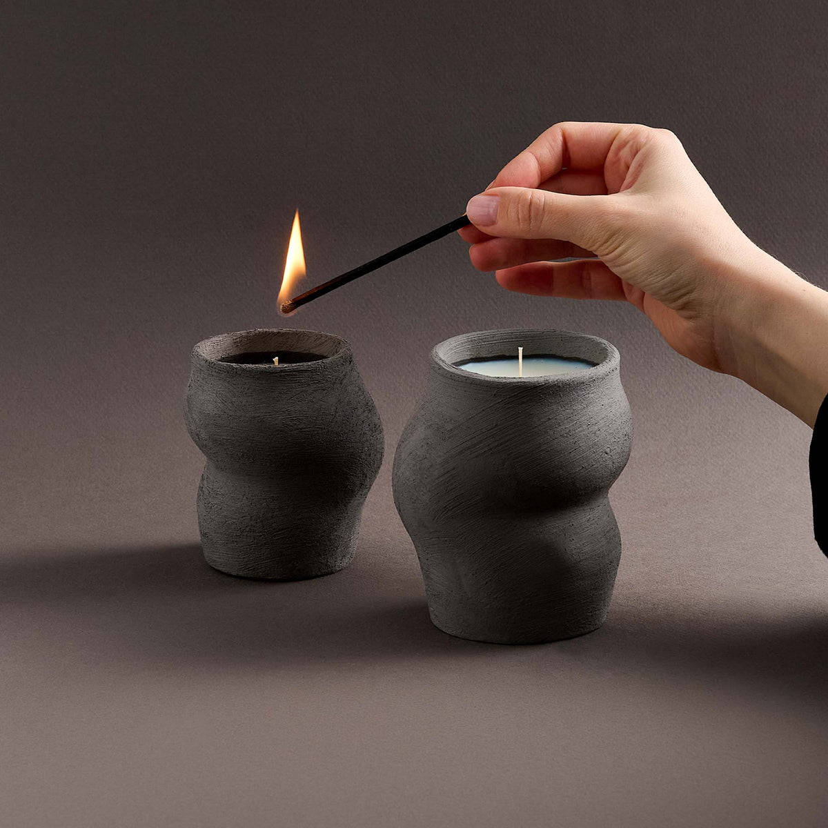 Luxury Ceramic Soy Wax Candle Set of 2