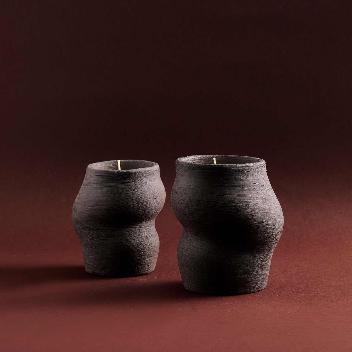 Luxury Ceramic Soy Wax Candle Set of 2