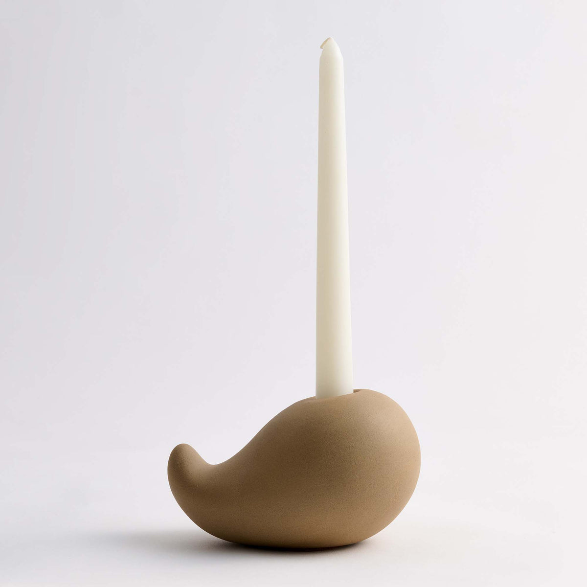 Ceramic Candle Holder & Modern Sculptural  Taper Candlestick