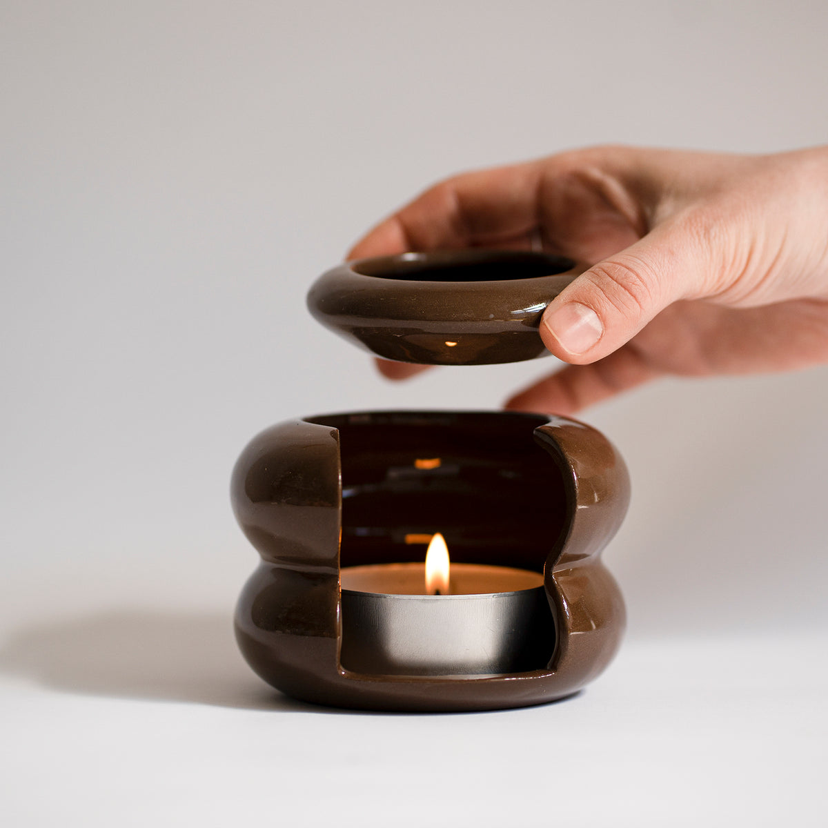 Ceramic Wax Melt Warmer & Essential Oil Burner