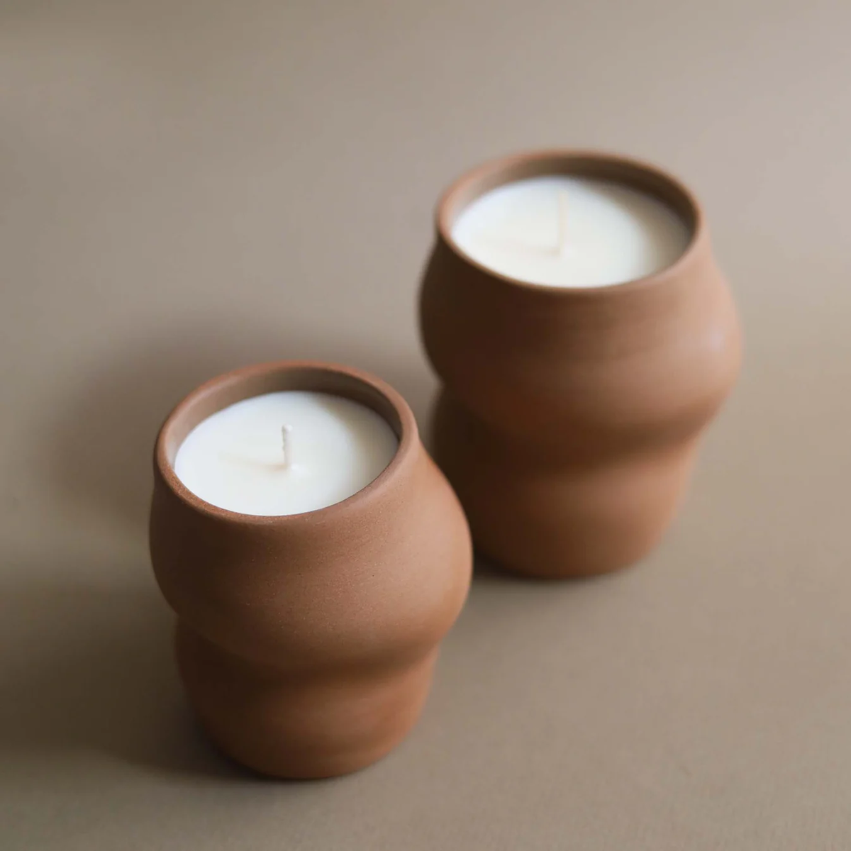 Luxury Ceramic Soy Wax Candle Set of 2