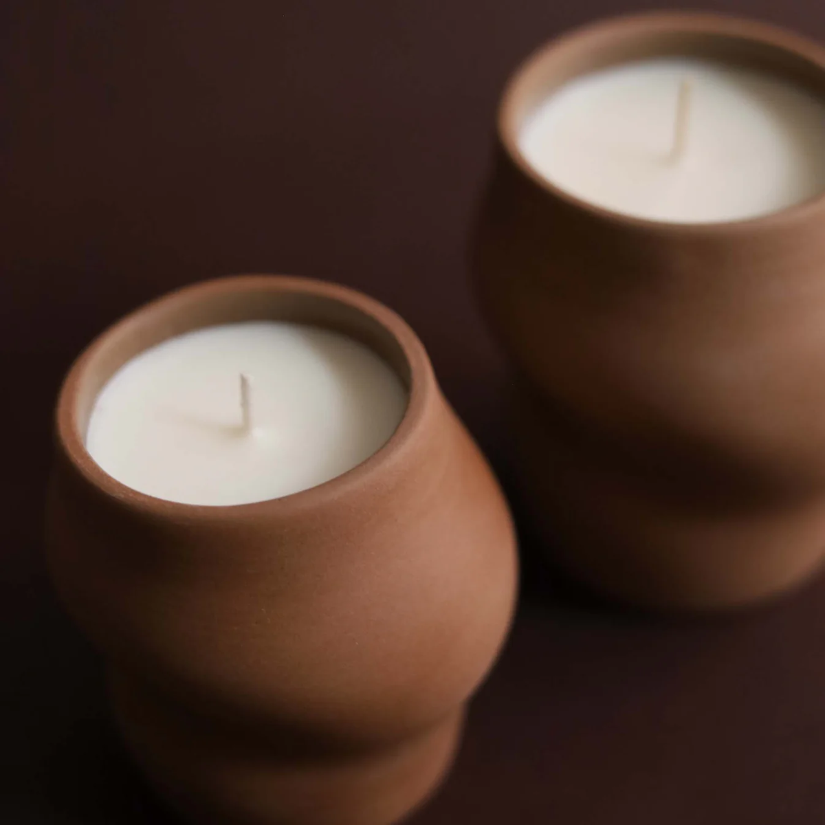 Luxury Ceramic Soy Wax Candle Set of 2