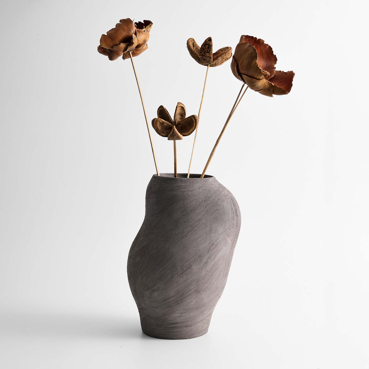 Handmade Sculptural Stoneware Vase