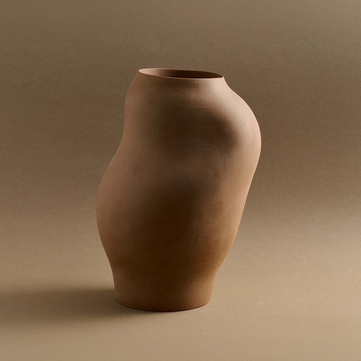 Handmade Sculptural Stoneware Vase