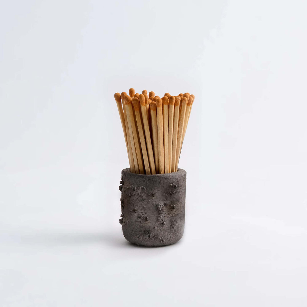 Handmade Ceramic Matchstick Holder & Incense Storage