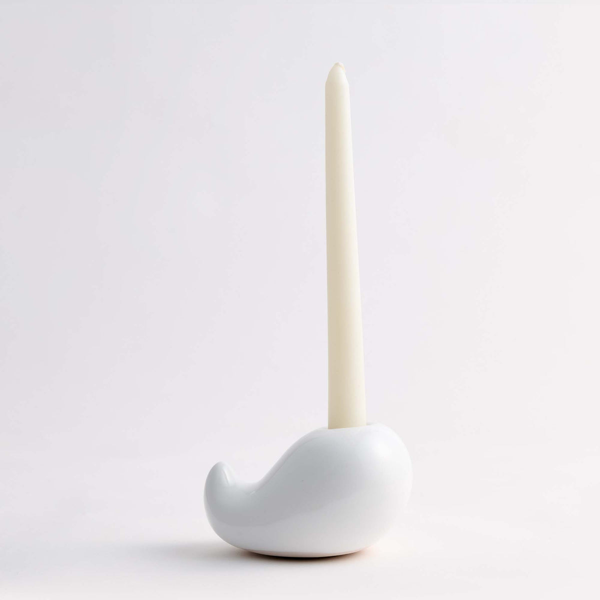 Ceramic Candle Holder & Modern Sculptural  Taper Candlestick