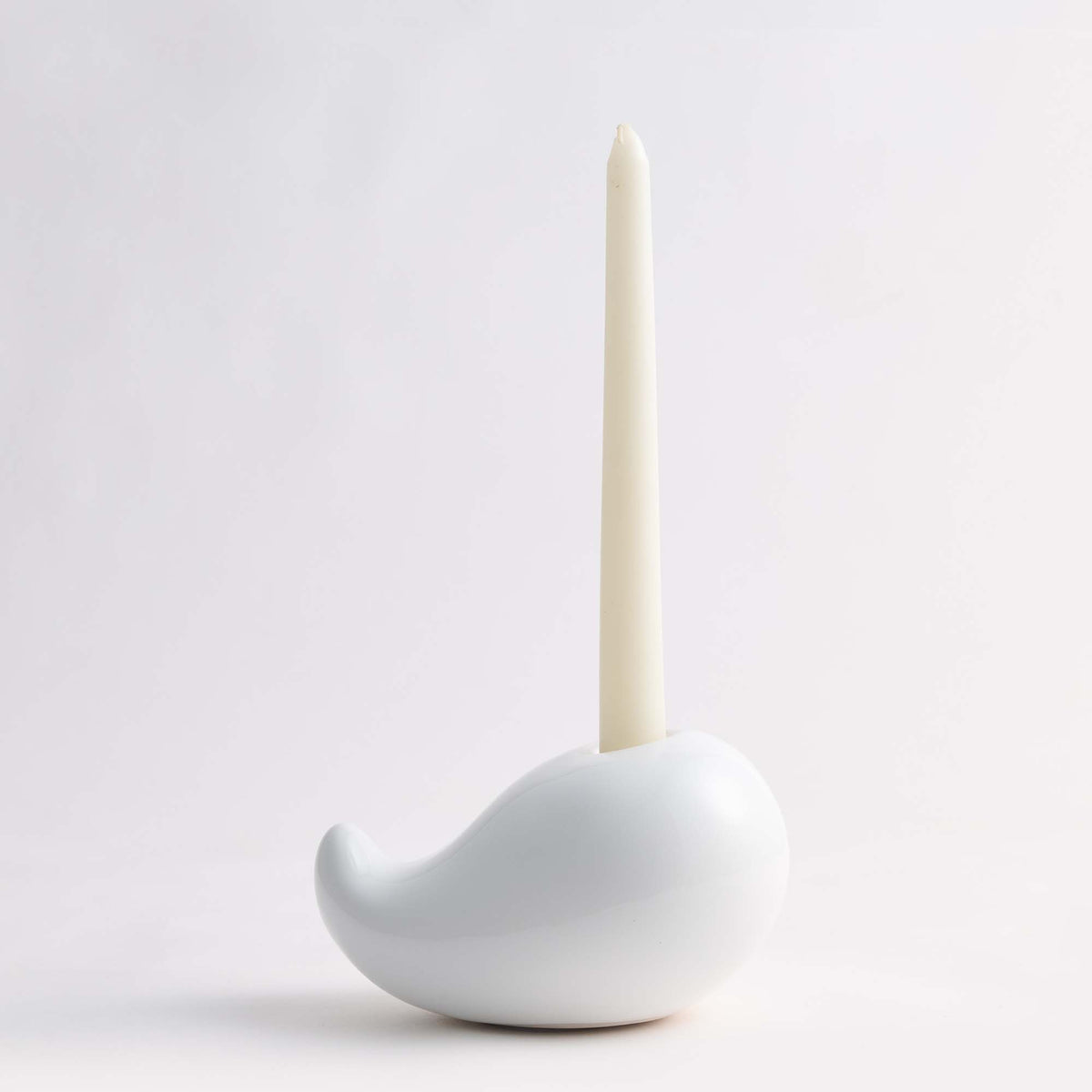 Ceramic Candle Holder & Modern Sculptural  Taper Candlestick