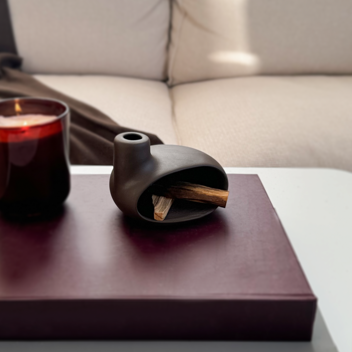 Ceramic Palo Santo Holder & Incense Burner