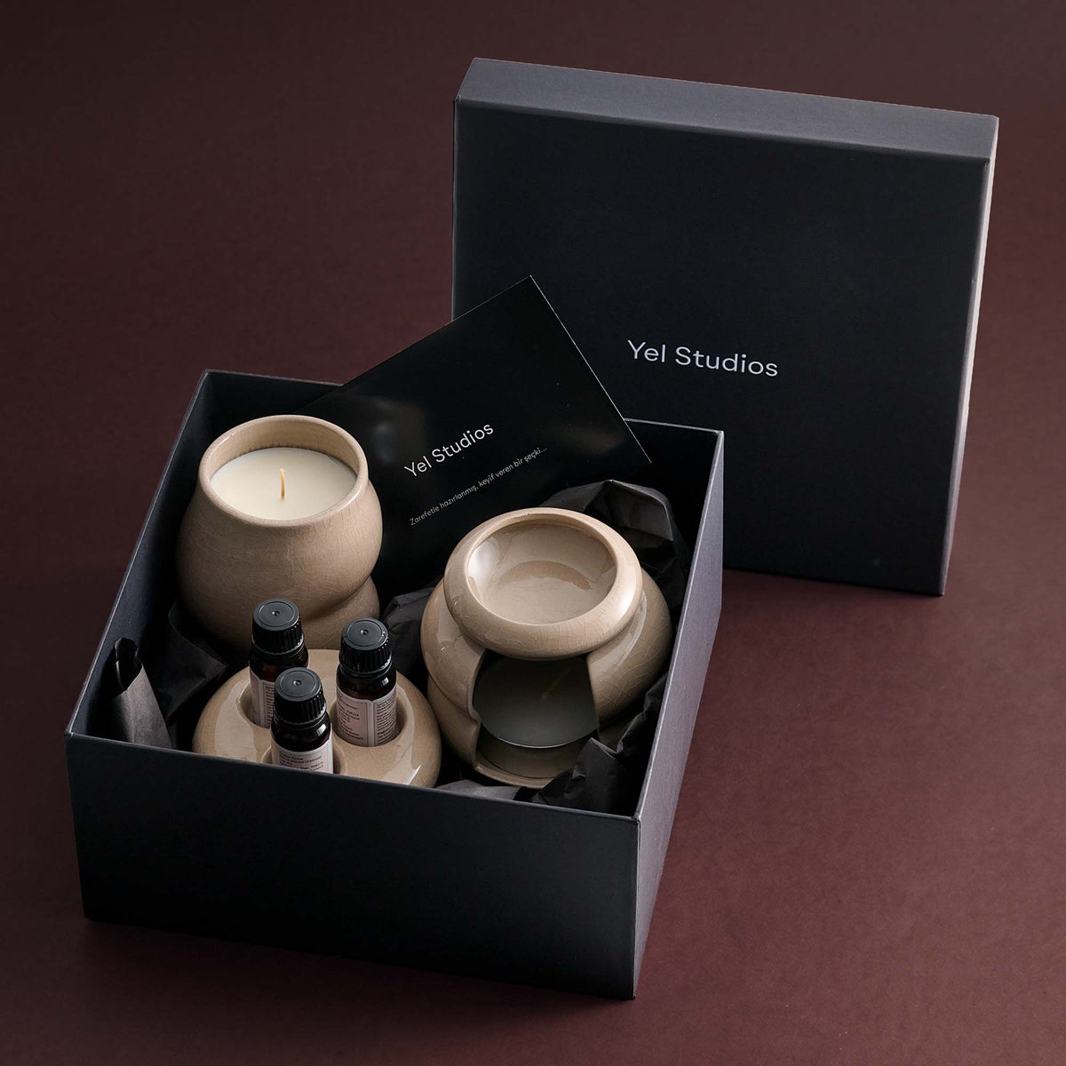 Aromatherapy Essential Oil & Soy Wax Candle Gift Set