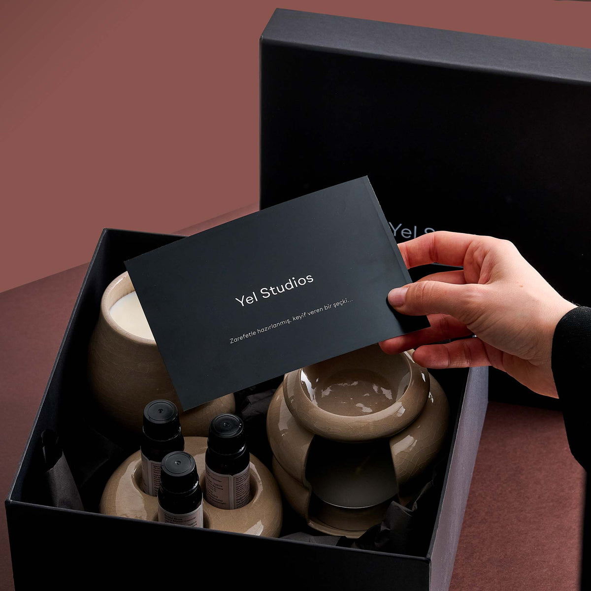 Aromatherapy Essential Oil & Soy Wax Candle Gift Set